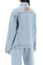 Y PROJECT denim jacket for men Light blue