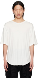 Julius Off-White Basic T-Shirt