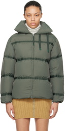Paloma Wool Khaki Lilian Down Jacket