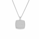 Tom Wood Umi Pendant Necklace in Silver 