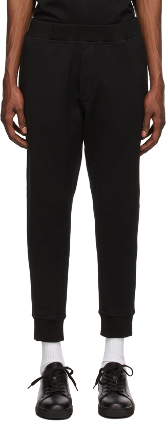 Photo: Dsquared2 Black 'Ceresio 9' Lounge Pants