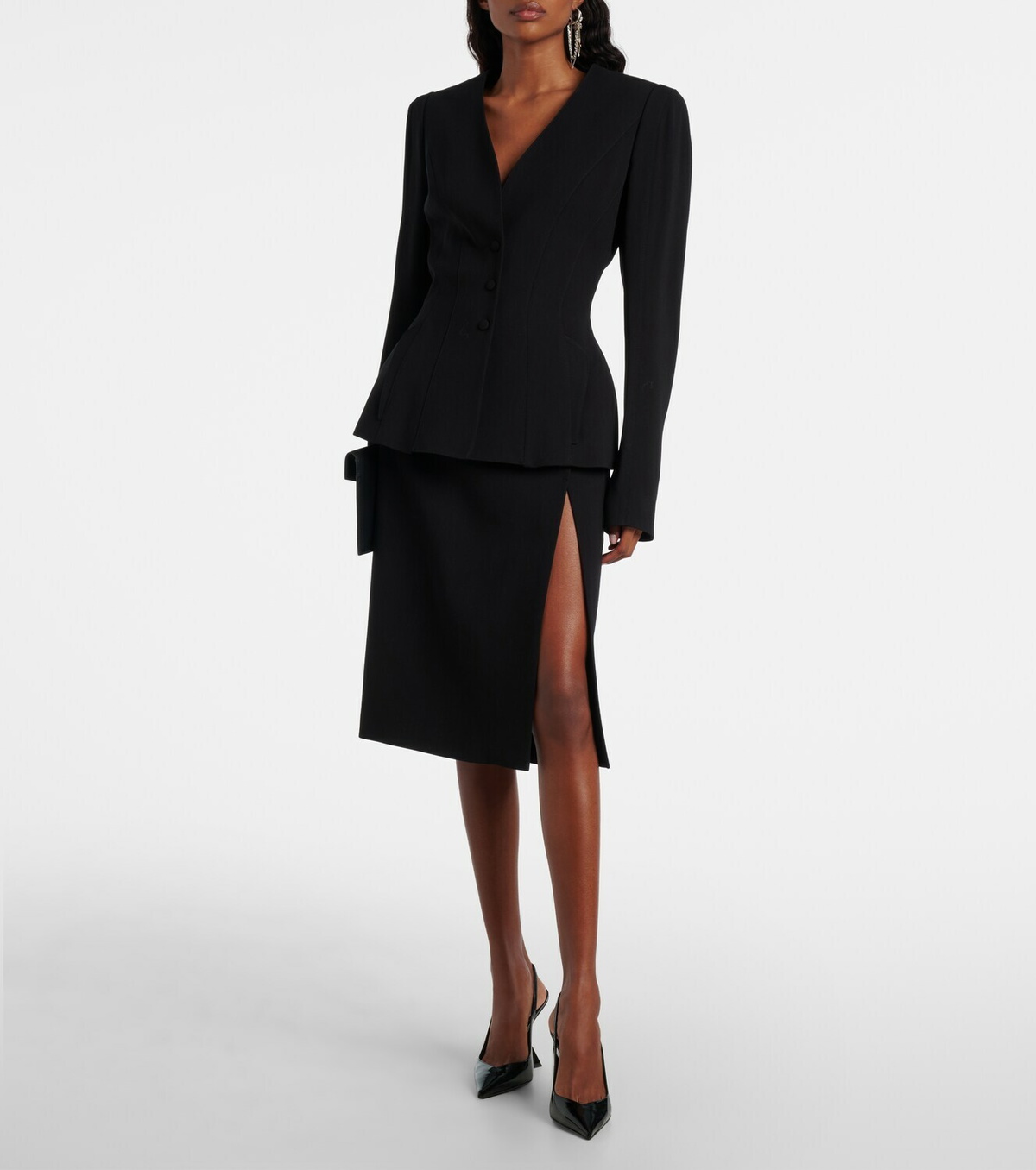 Mugler re/edit single-breasted blazer