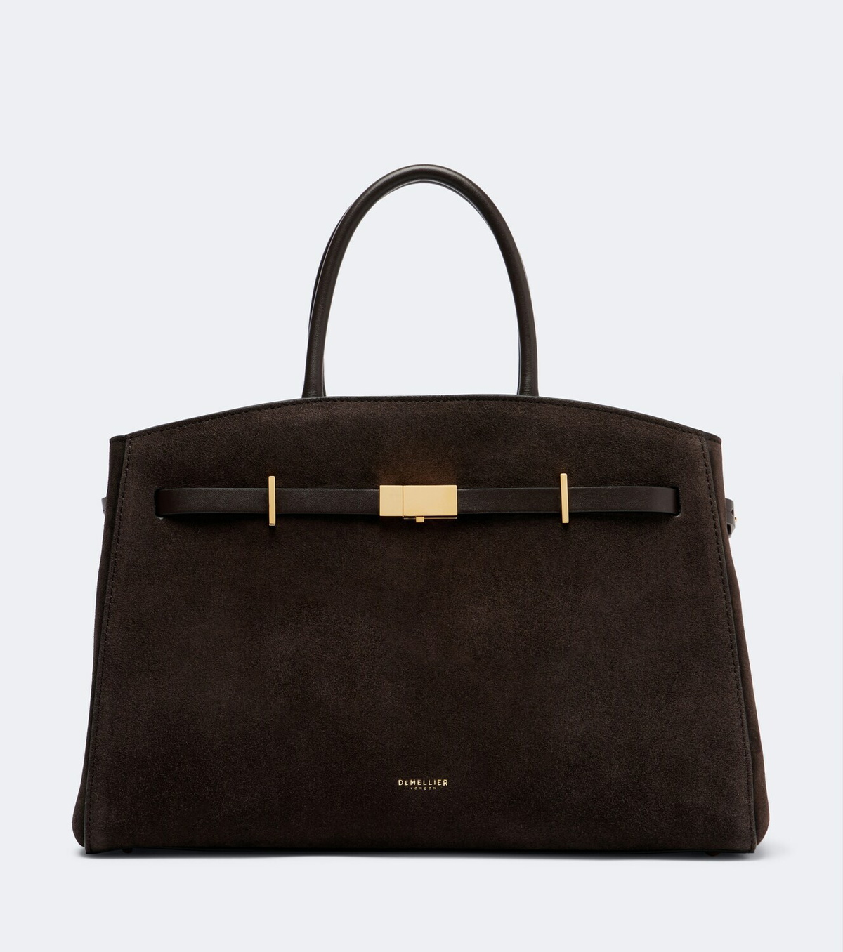 DeMellier Hudson Midi suede tote bag