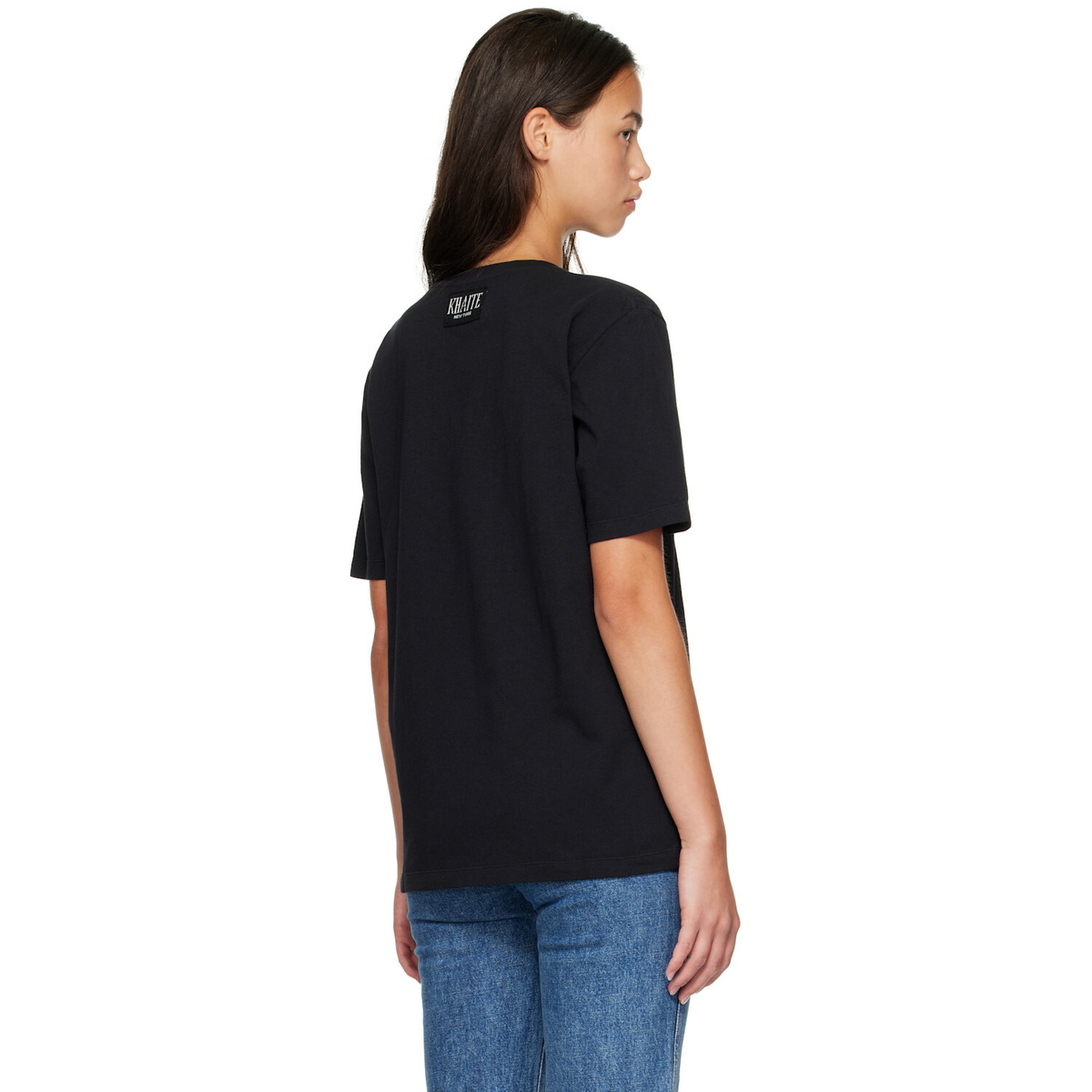 KHAITE Black Mae T-shirt