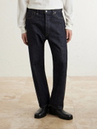 A.PRESSE - Tapered Jeans - Blue