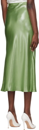 BOSS Green Metallic Midi Skirt