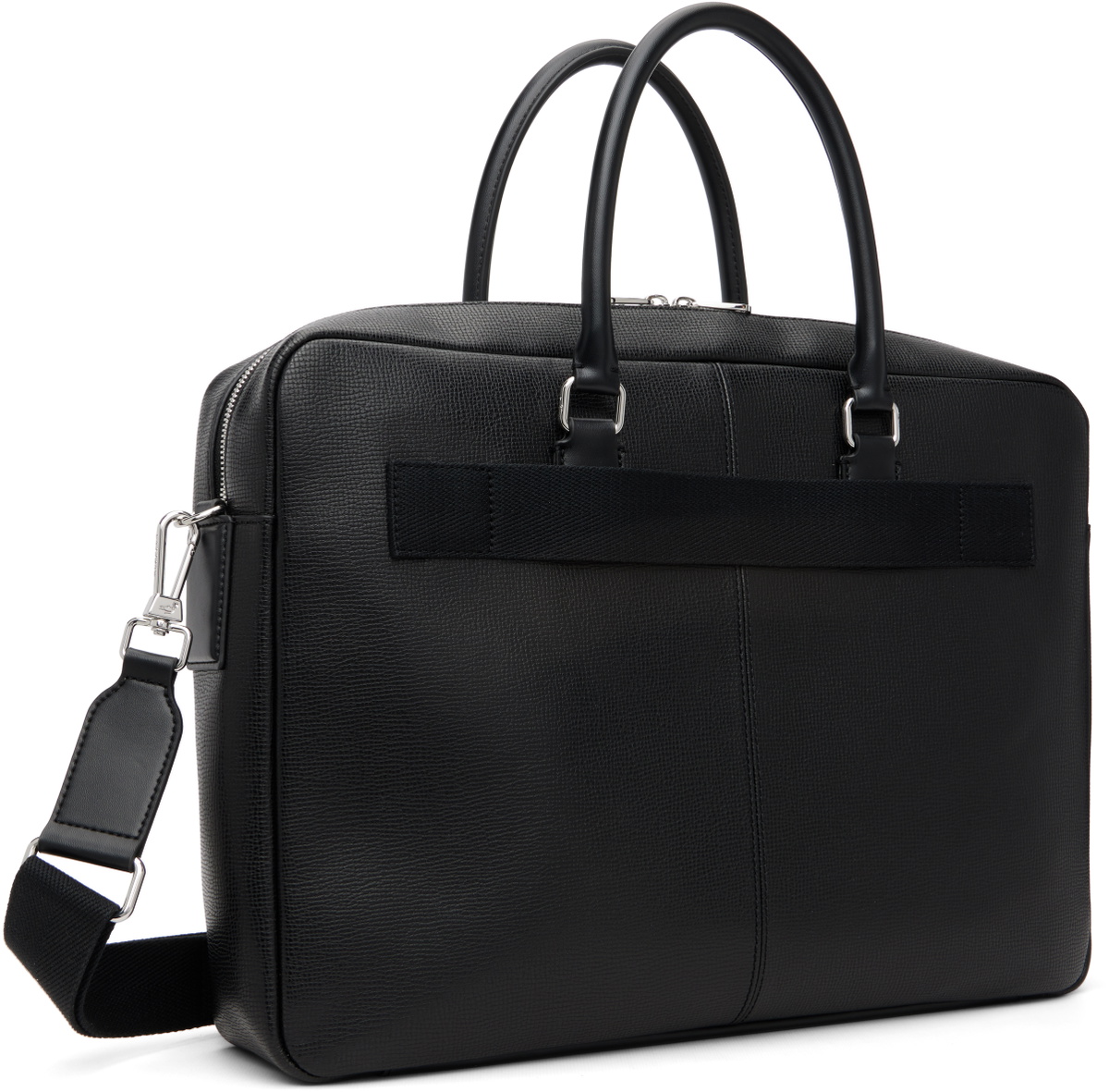 Lacoste Black Slim Computer Bag