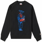 ICECREAM Men's Cowboy Crew Sweat in Black