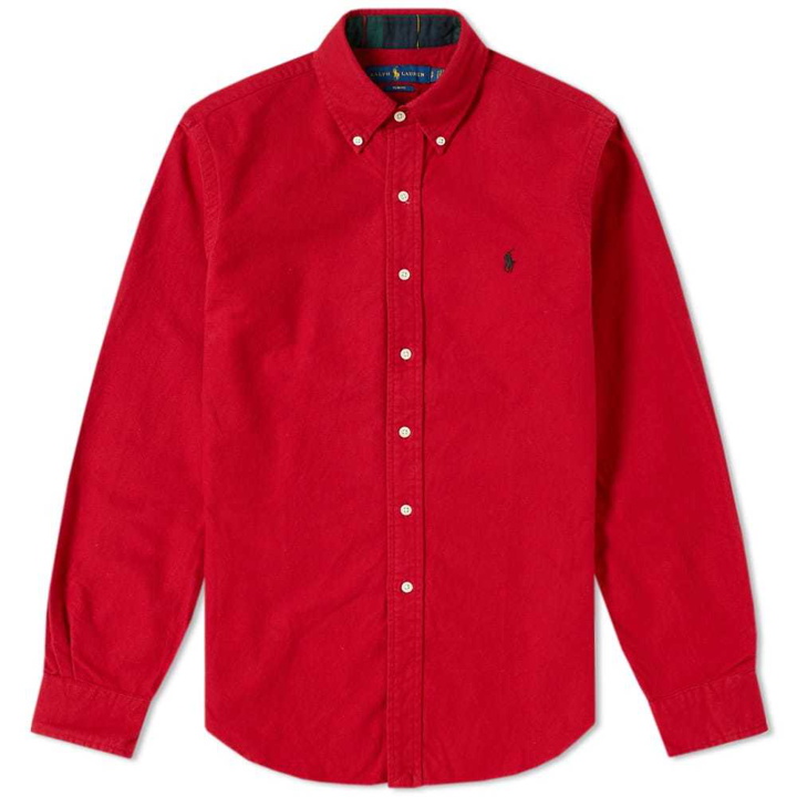 Photo: Polo Ralph Lauren Slim Fit Brushed Oxford Shirt