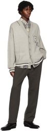 Izzue Gray Badge Cardigan