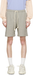 Acne Studios Gray Organic Cotton Shorts