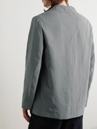 Lemaire - Double-Breasted Silk-Blend Blazer - Gray