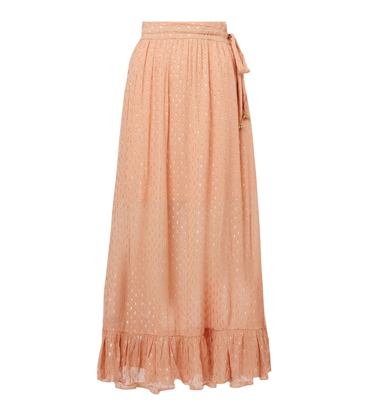 Photo: Zimmermann Rhiannon frilled maxi skirt