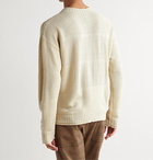 Drake's - Linen and Merino Wool-Blend Sweater - Neutrals