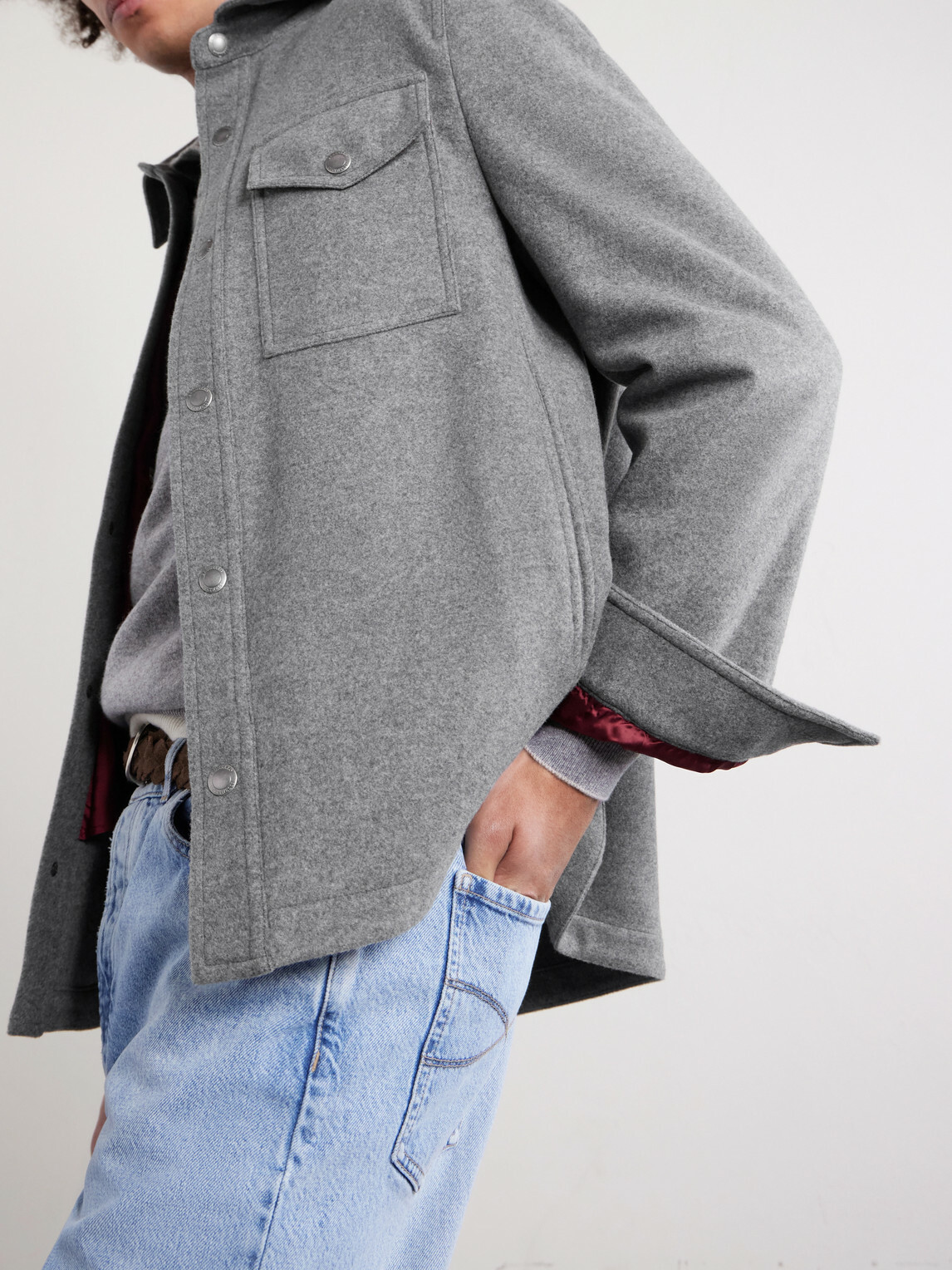 Brunello Cucinelli - Cashmere Overshirt - Gray