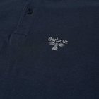 Barbour Men's Long Sleeve Beacon Polo Shirt in Navy