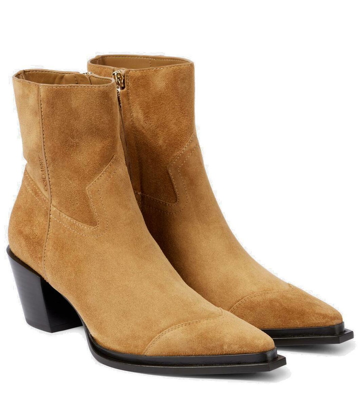 Photo: Jimmy Choo Cece 60 suede ankle boots