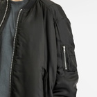 Comme des Garçons Men's Asymetric Bomber Jacket in Black