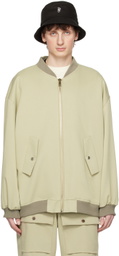 The Frankie Shop Green Evans Bomber