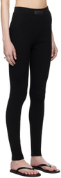 Fear of God ESSENTIALS Black Rib Leggings