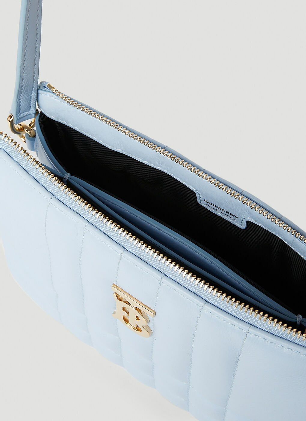 Burberry Lola Double Pouch Bag in Blue