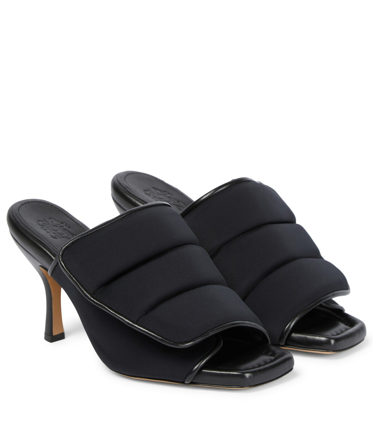 Gia Borghini - Gia 4 leather-trimmed sandals