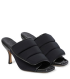 Gia Borghini - Gia 4 leather-trimmed sandals