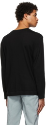 Brunello Cucinelli Black Fine Gauge Sweater