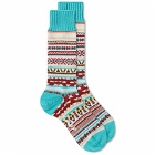 CHUP by Glen Clyde Company Sol Brillante Sock in Turquoise