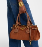 Chloé Paddington suede shoulder bag