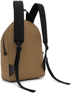 Alexander McQueen Beige Graffiti Metropolitan Backpack