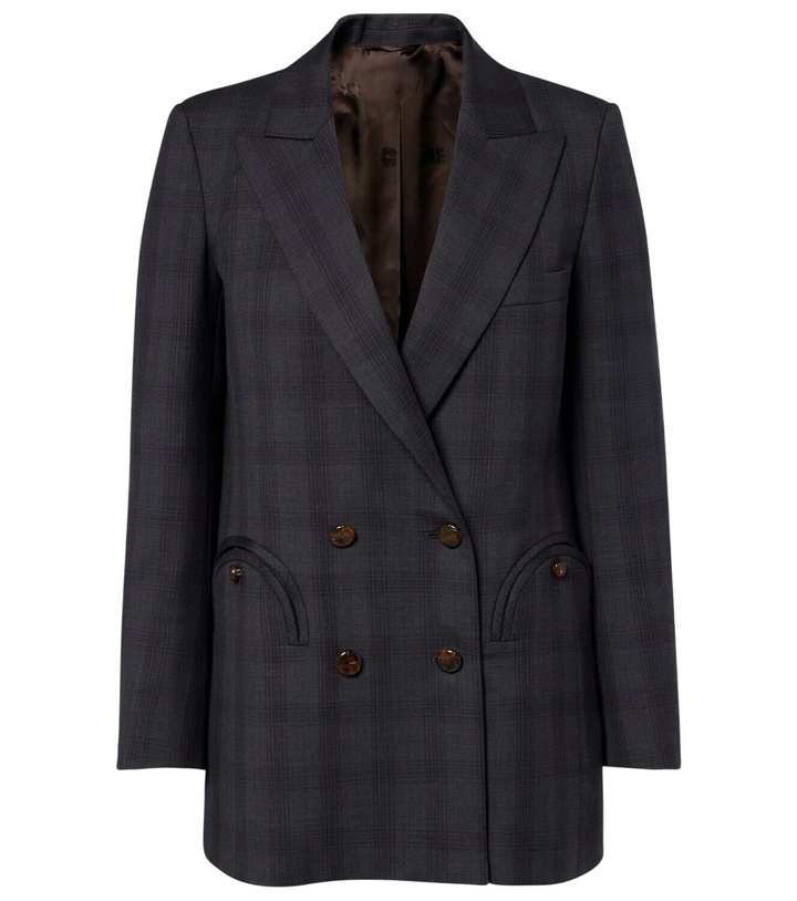 Photo: Blazé Milano Everyday checked virgin wool blazer