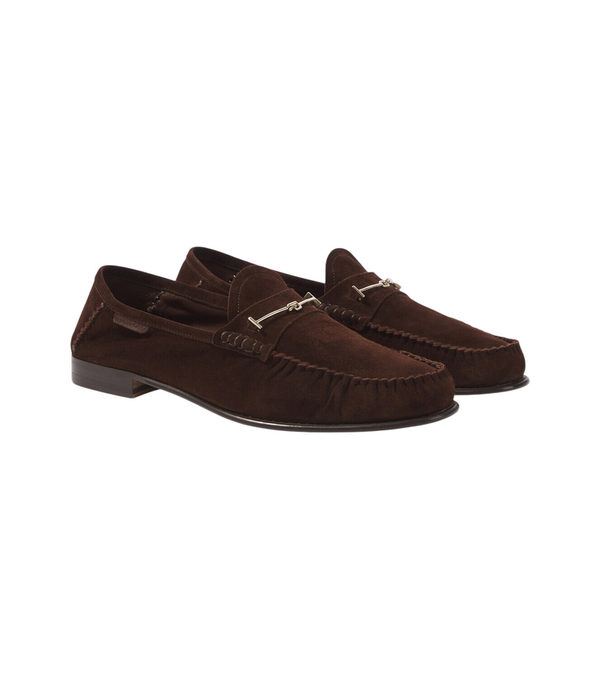 TOM FORD - Wessex Burnished-Leather Penny Loafers - Men