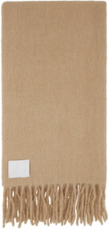 Teurn Studios SSENSE Exclusive Beige Oversized Scarf