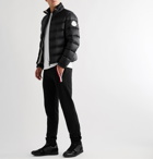 Moncler - Soreiller Slim-Fit Logo-Appliquéd Quilted Shell Down Jacket - Black