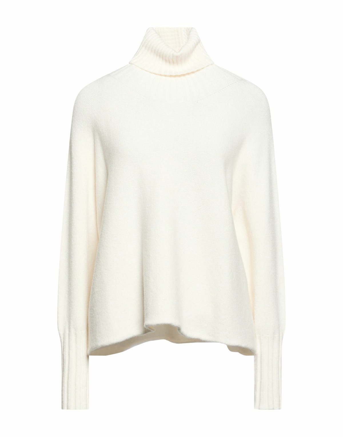 Manila Grace Womens Turtleneck in Off white