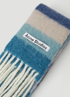 Acne Studios - Logo Patch Scarf in Blue