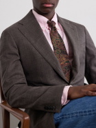Drake's - 7cm Paisley-Print Wool and Silk-Blend Tie