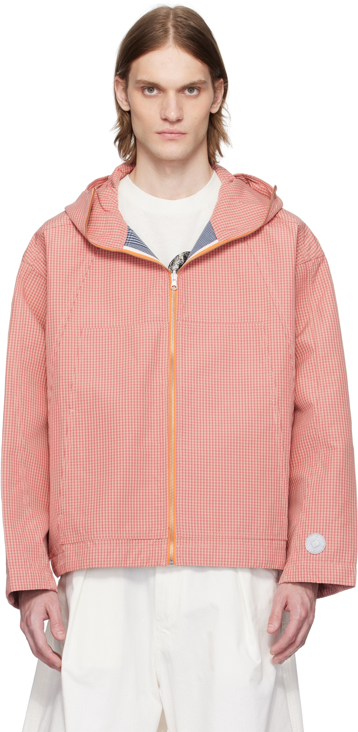 PDF Blue & Pink Low Ride Reversible Jacket
