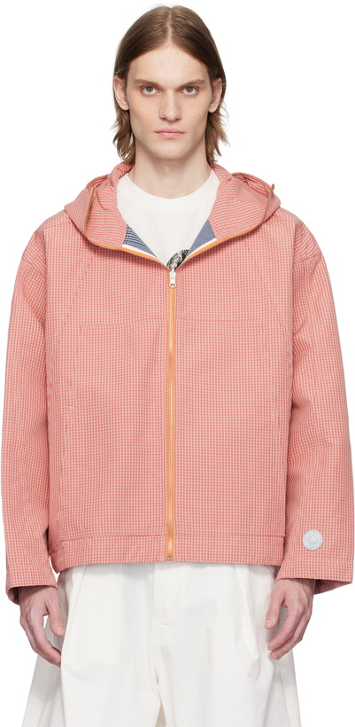Photo: PDF Blue & Pink Low Ride Reversible Jacket