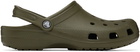 Crocs Khaki Classic Clogs