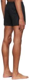 Moschino Black Nylon Swim Shorts