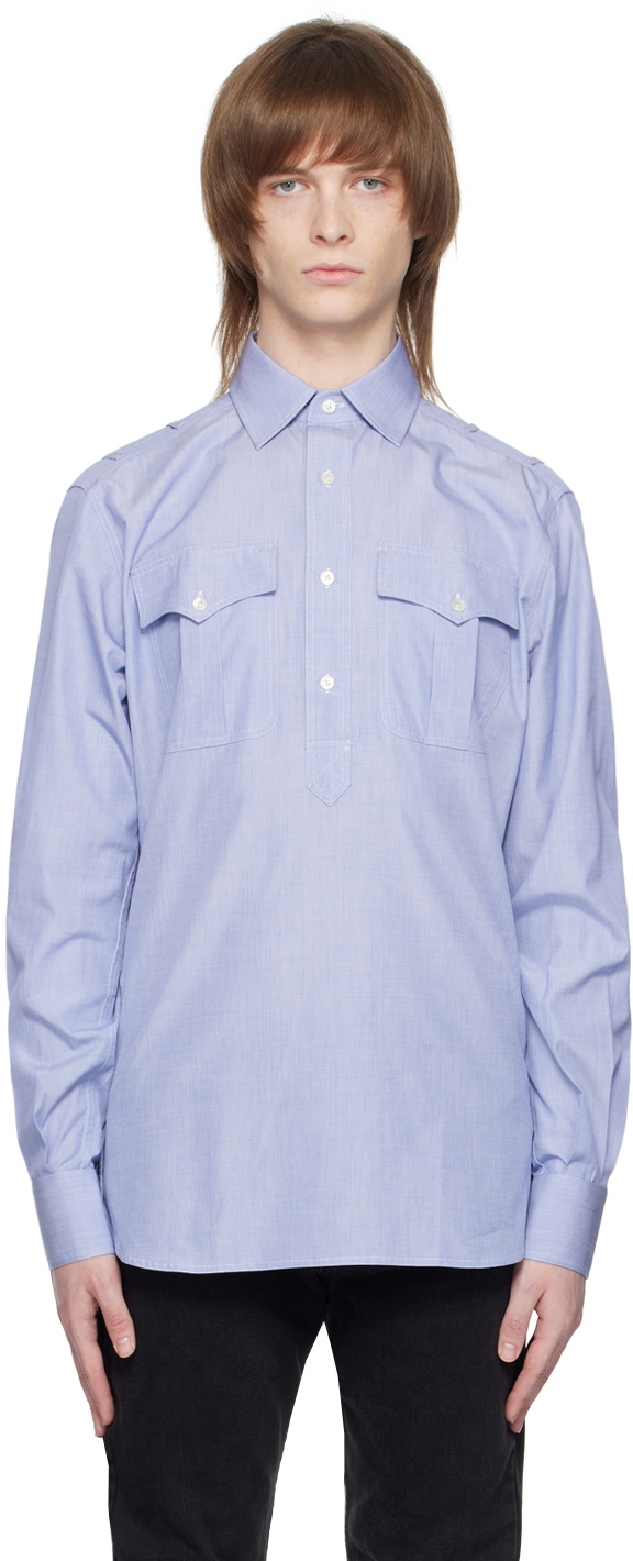 Sébline Blue Safari Shirt