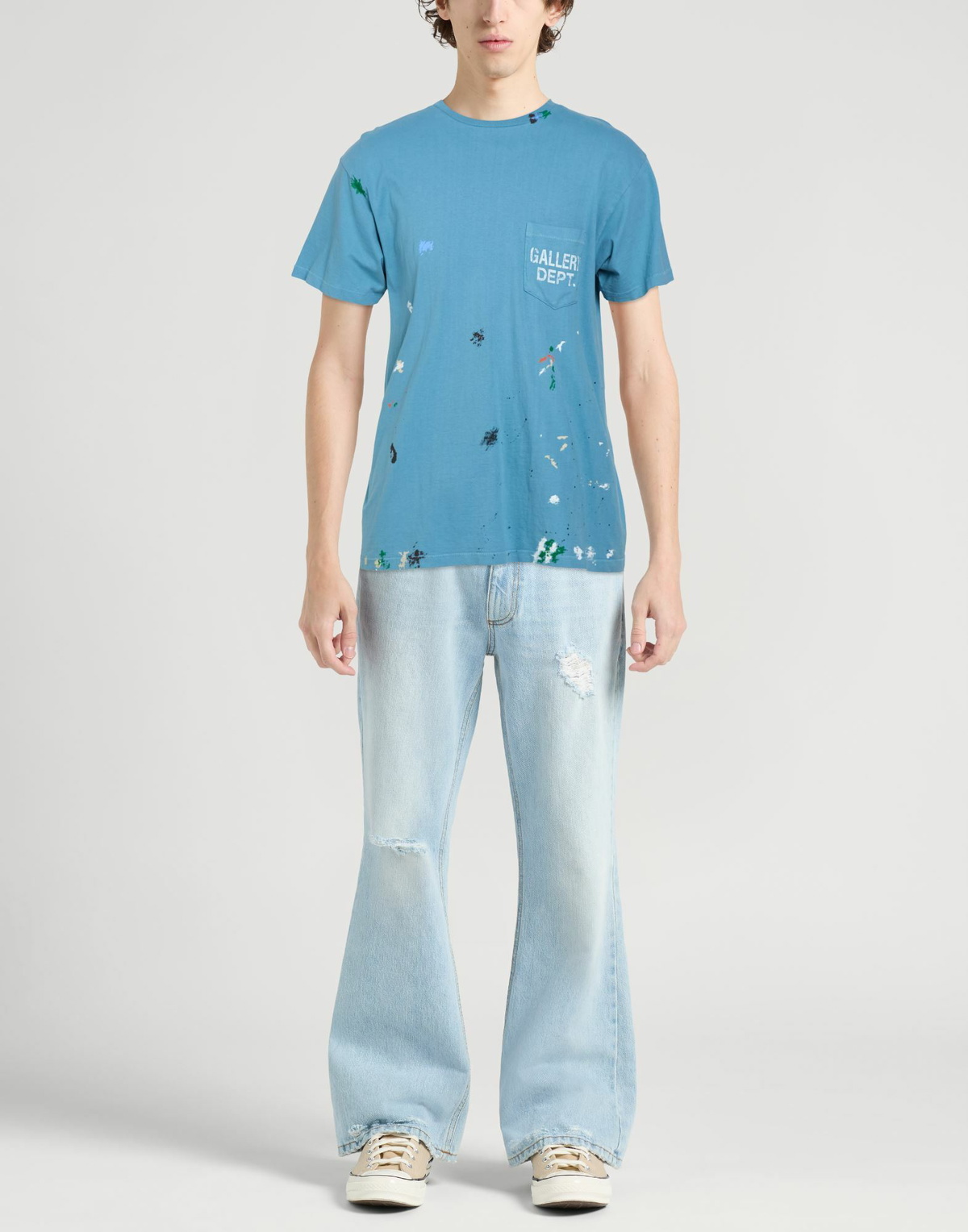 Gallery Dept. Mens T-shirt Azure