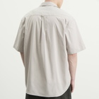 FrizmWORKS Men's OG Poplin Short Sleeve Shirt in Gray