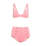 Lisa Marie Fernandez Magdalena crêpe bikini