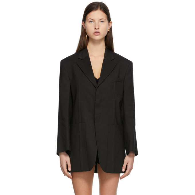 Jacquemus Black La Veste DHomme Blazer Jacquemus