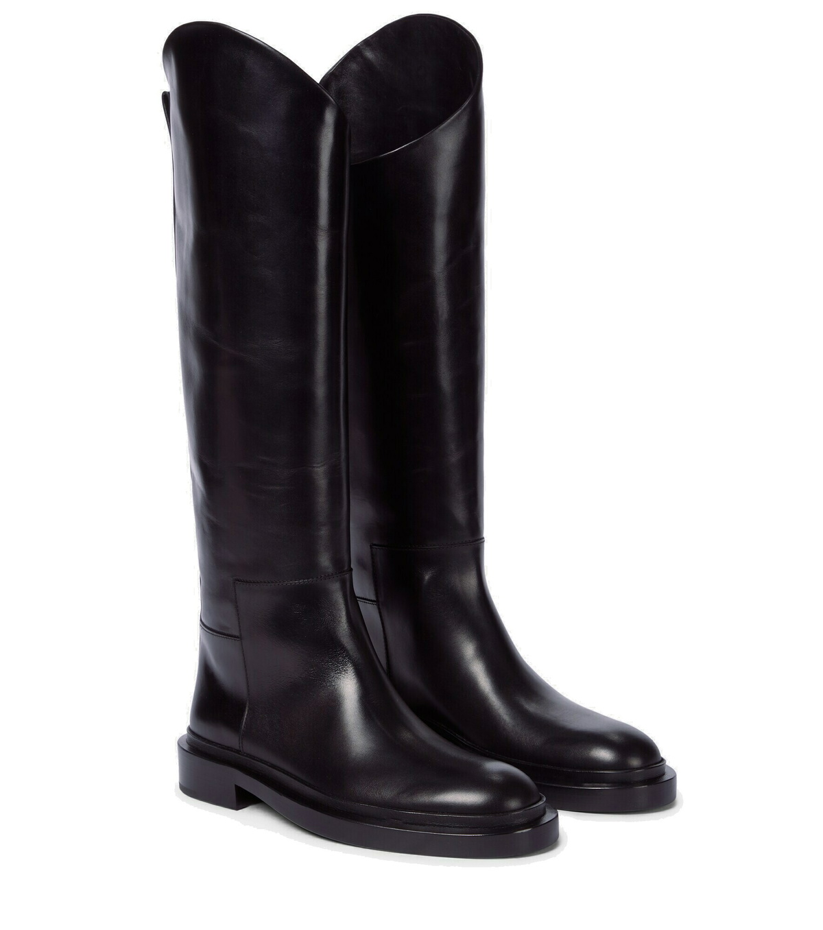 Jil Sander - Leather riding boots Jil Sander