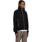 Rick Owens Black Tower Zipfront Jogger Track Jacket
