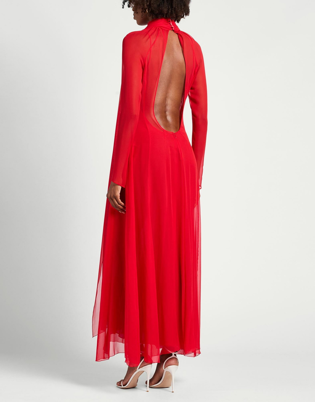 Blumarine Womens Maxi dress in Red